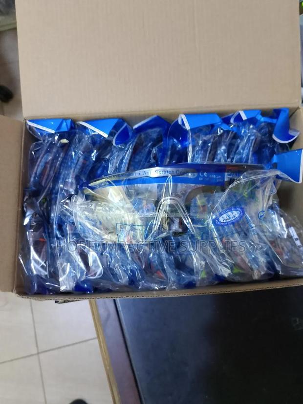 Mr. Ibu Safety Spectacle - Blue Frame.