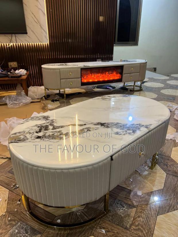 An Executive Made Tv Stand and Center Table · Photo 2