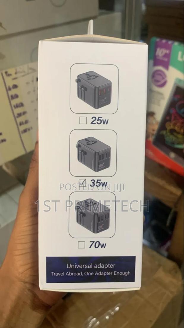 Tugii 7 in 1 Universal Travel Adapter(35w) photo 2