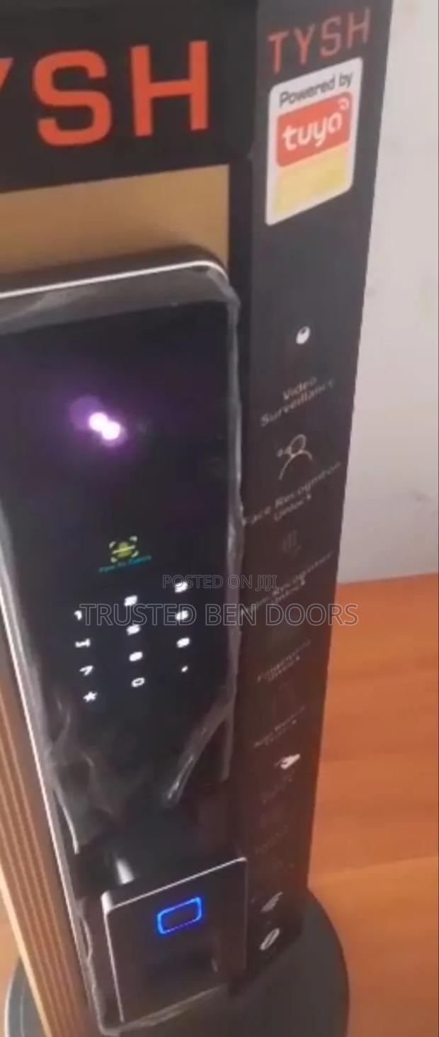 Tuya Wifi Wireless Face Recognition Biometric Smart Lock For All Doors · Photo 2