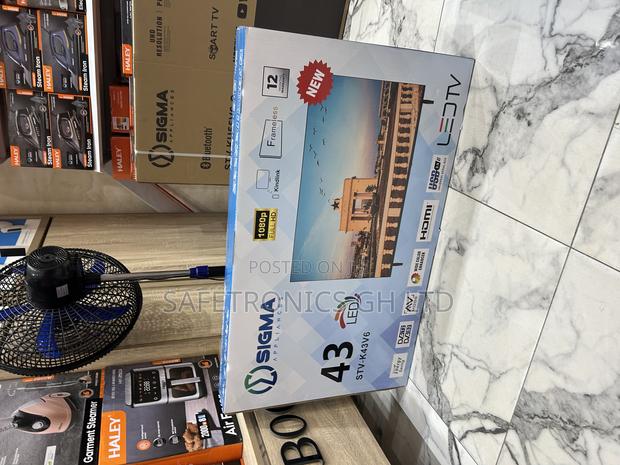 Secured New Sigma (Sig-K43v6) Full Hd Led Bright Screen 43 Inch Tv · Photo 4
