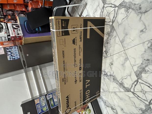 Order Clear 65 Inch Frameless Smart Led Uhd (Sig-Ku65v6-S) Sigma Tv · Photo 3