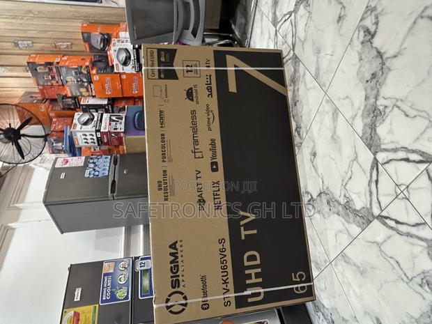 Order Clear 65 Inch Frameless Smart Led Uhd (Sig-Ku65v6-S) Sigma Tv · Photo 4