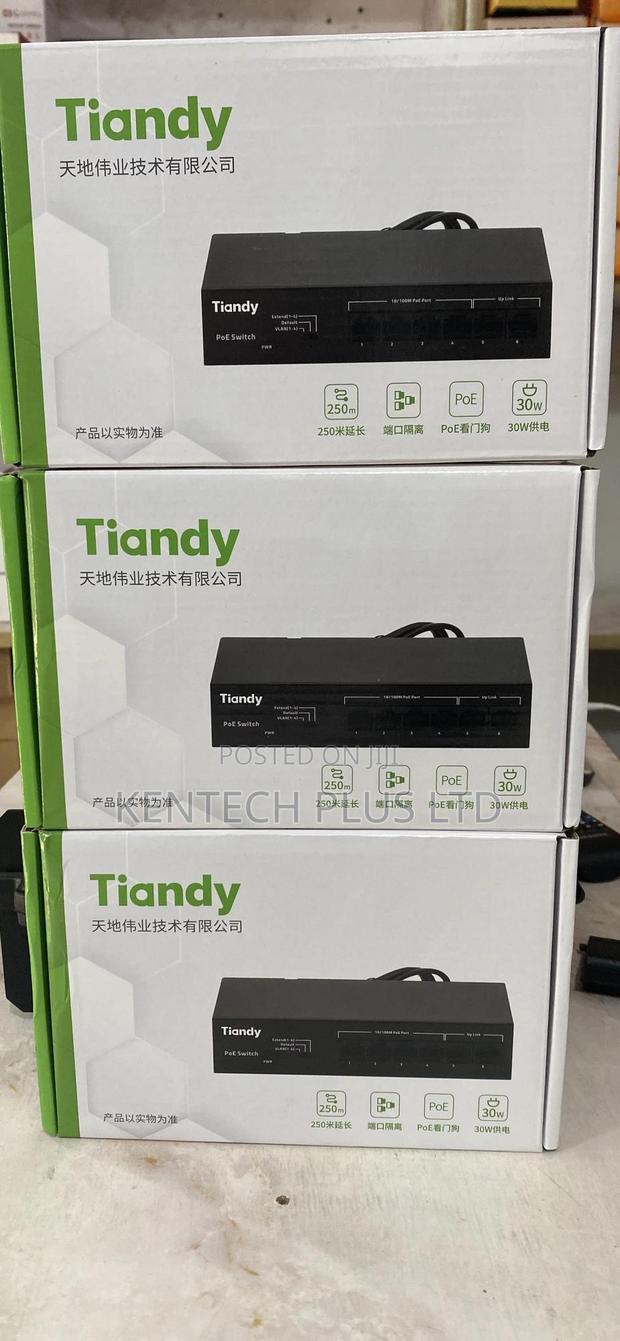 4port Original Tiandy Poe Switch · Photo 4