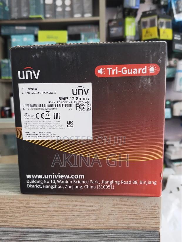 Uniview Unv 5mp Ip Camera Tri-Guard Ipc3615sb-Adf28kmc-I0 · Photo 4