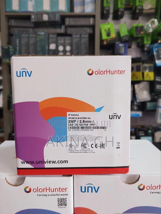 Uniview Unv 2mp Ip Color Hunter Audio Camera Ipc3612lb-Af28k-Wp · Photo 4