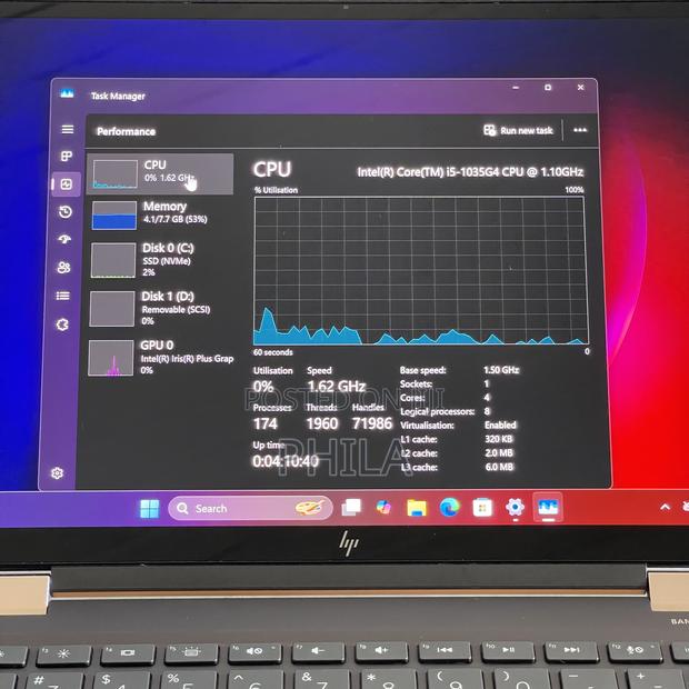 Laptop HP Spectre X360 13 8GB Intel Core I5 SSD 256GB photo 9