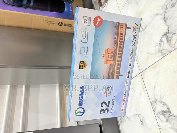 Brand New Sigma Sig-K32v6-S 32 Inch Full Hd Smart Android Television.