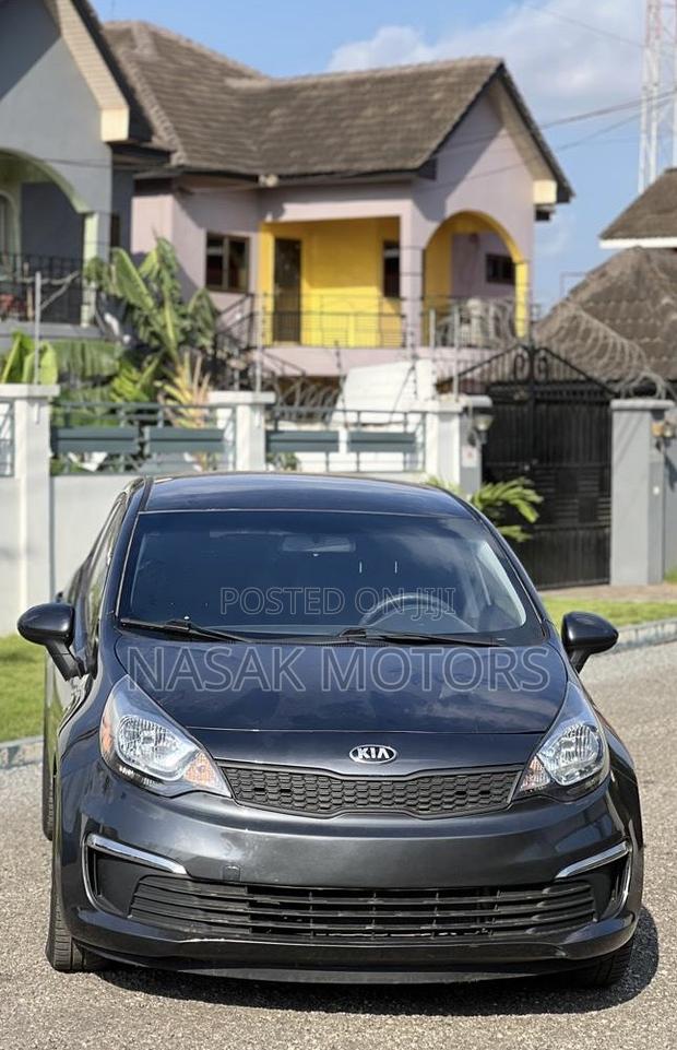 Kia Rio EX 4dr Sedan (1.6L 4cyl 6A) 2015 Gray photo 2
