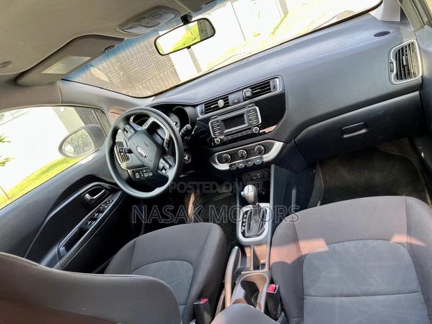 Kia Rio EX 4dr Sedan (1.6L 4cyl 6A) 2015 Gray photo 4