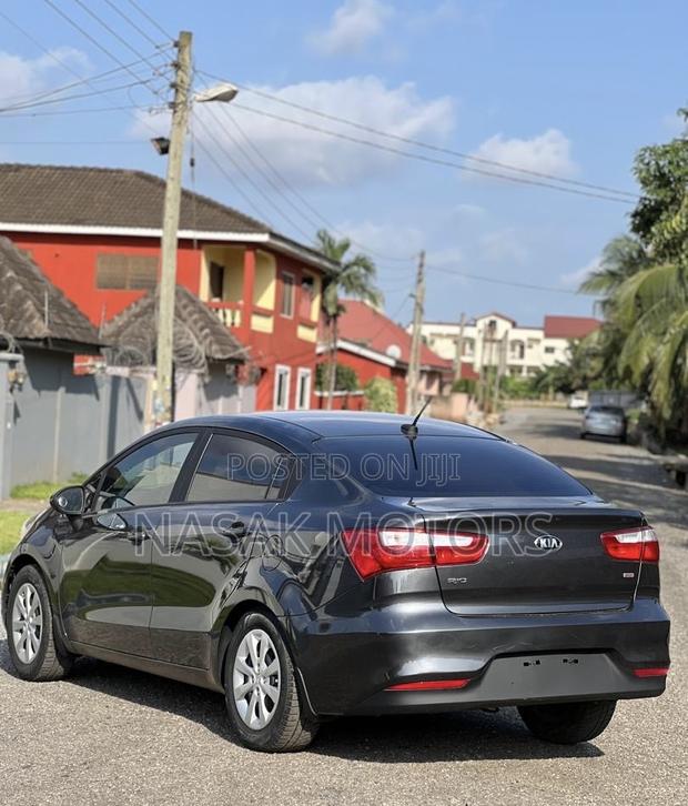 Kia Rio EX 4dr Sedan (1.6L 4cyl 6A) 2015 Gray photo 7