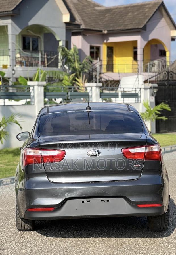 Kia Rio EX 4dr Sedan (1.6L 4cyl 6A) 2015 Gray photo 8