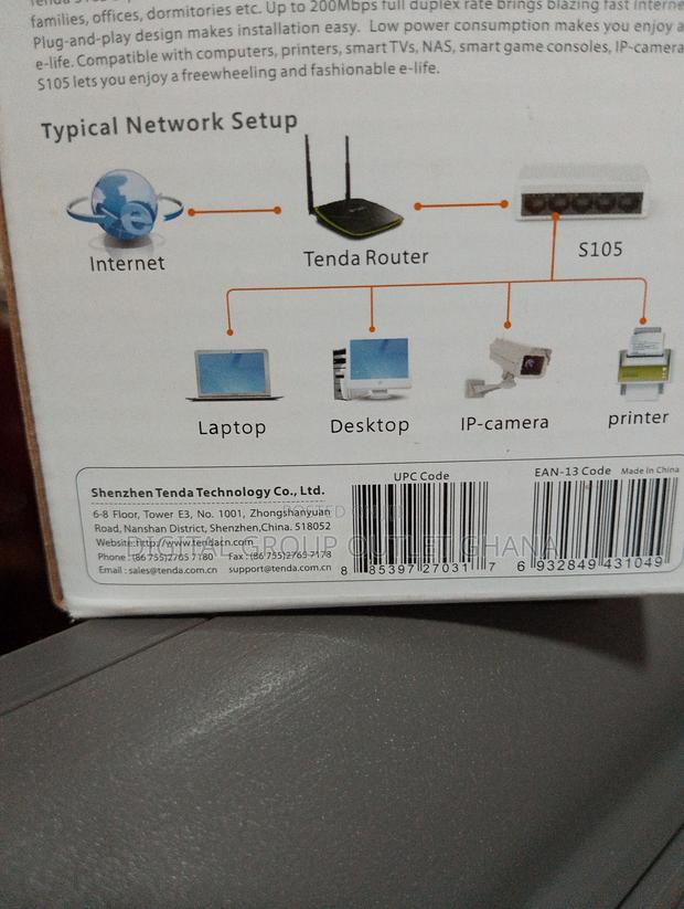5-Port 10/100mbps Desktop Switch photo 2
