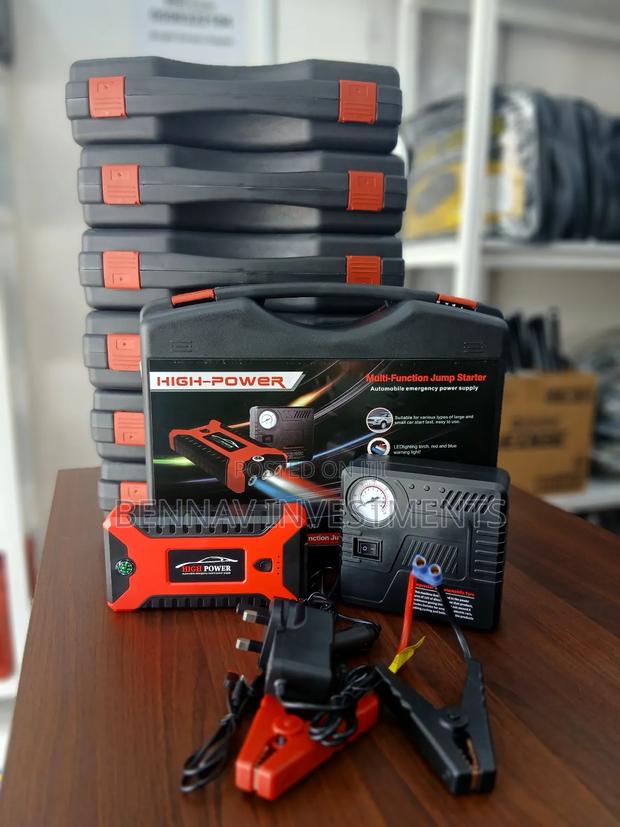 Brand New Multifunctional Jump Starter With Tyre Compressor photo 2