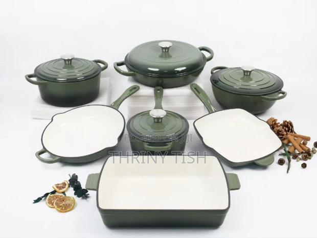 7pcs Cast Iron Cookware photo 7