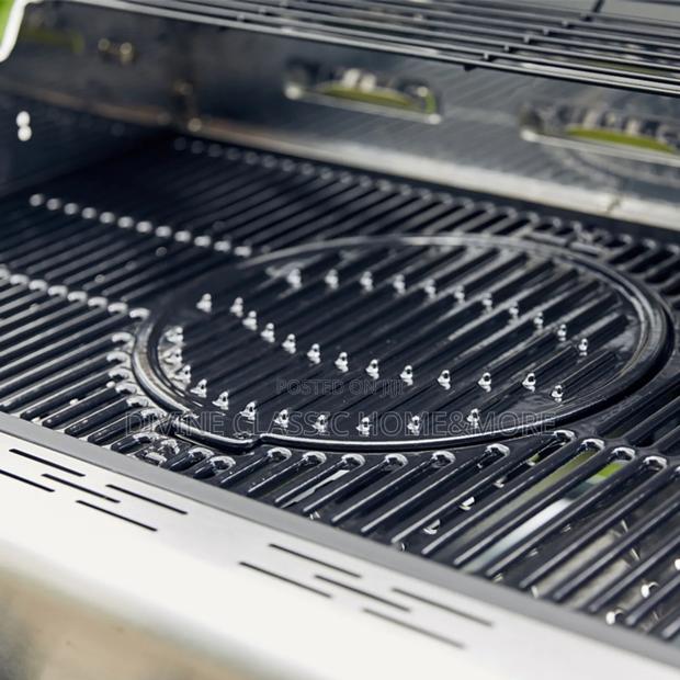 Outback Meteor 4-Burner Hybrid Gas Charcoal BBQ With a Side Burner photo 5