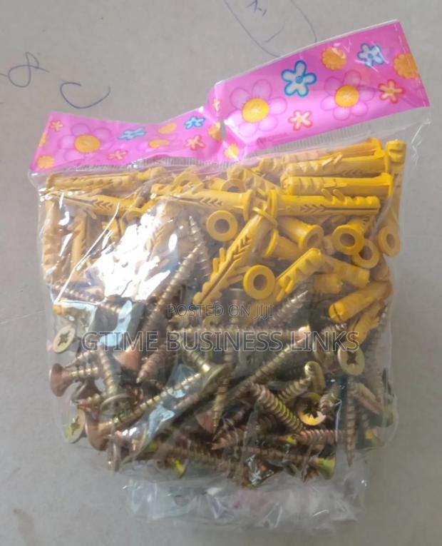 Plasterboard Boarding Screws, Tapping Screws, Nylon Plugs, Mesh Tape