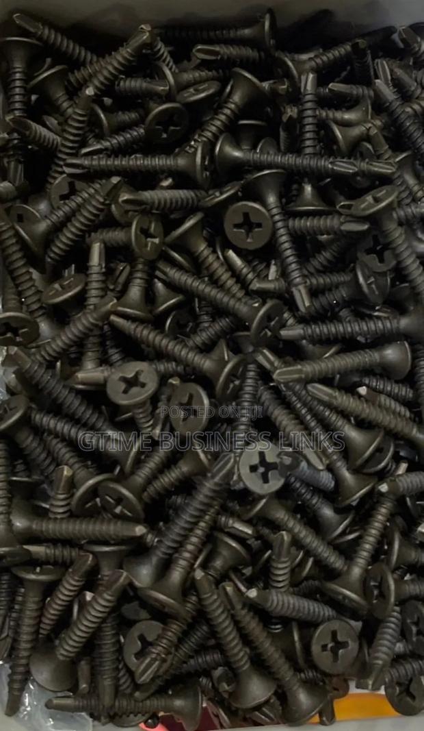 Plasterboard Boarding Screws, Tapping Screws, Nylon Plugs, Mesh Tape