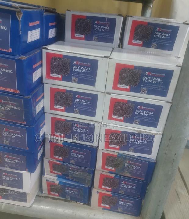 Plasterboard Boarding Screws, Tapping Screws, Nylon Plugs, Mesh Tape