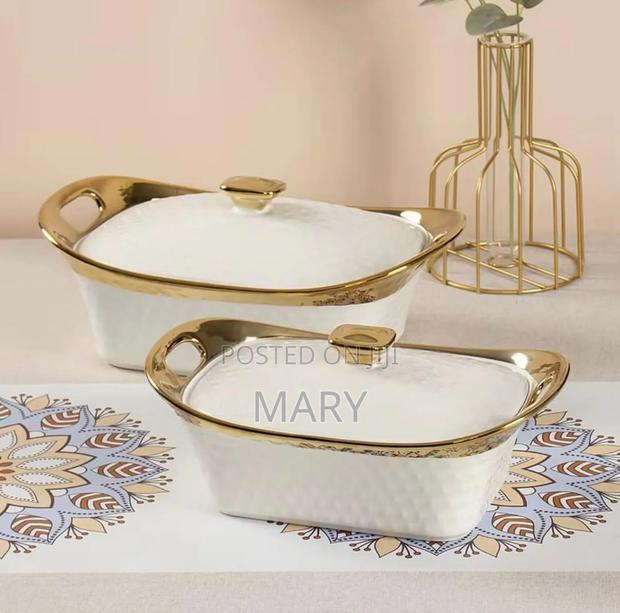 2pcs Ceramic Serving Bowls