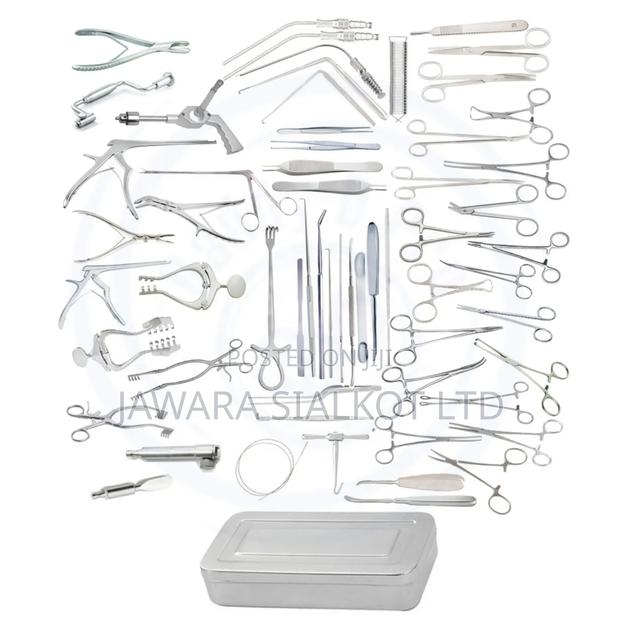 Basic Craniotomy Instruments Set of 107 Pieces Stainless Steel