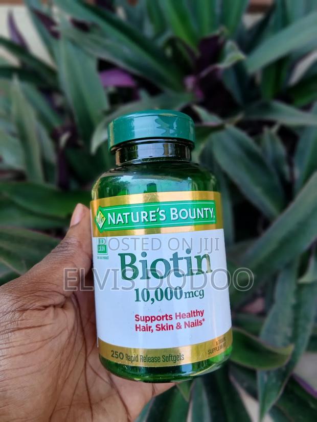 Biotin 10,000 Mcg(250 Softgels) · Photo 4