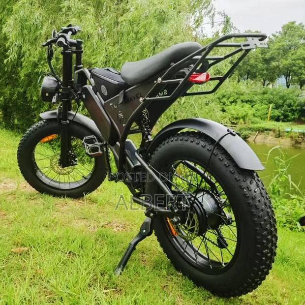 Fat tire E bike with a high speed photo 2