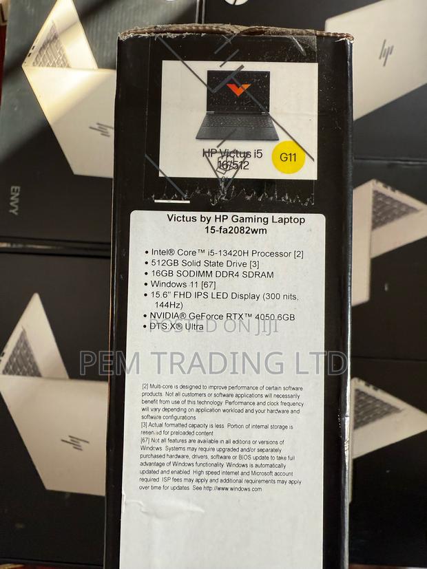 New Laptop HP Victus 15 16GB Intel Core I5 SSD 512GB photo 2