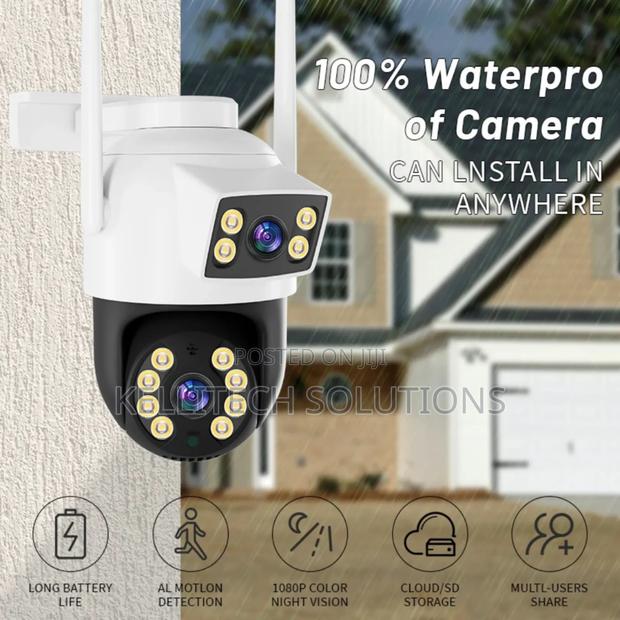 Smart Wifi Dual Double Lens CCTV Cameras photo 3