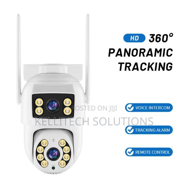 Smart Wifi Dual Double Lens CCTV Cameras photo 4