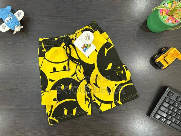 Imogi Yellow and Black Boys Shorts