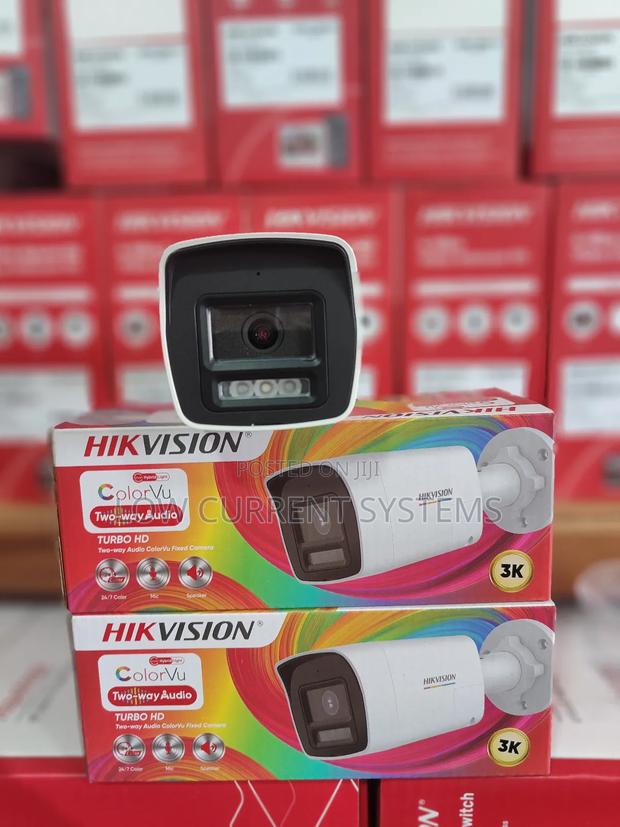 Hikvision 5mp Colorvu With Two Ways Audio Speaker Microphone · Photo 3