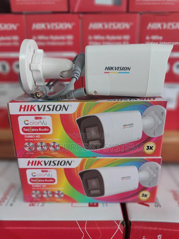 Hikvision 5mp Colorvu With Two Ways Audio Speaker Microphone · Photo 4