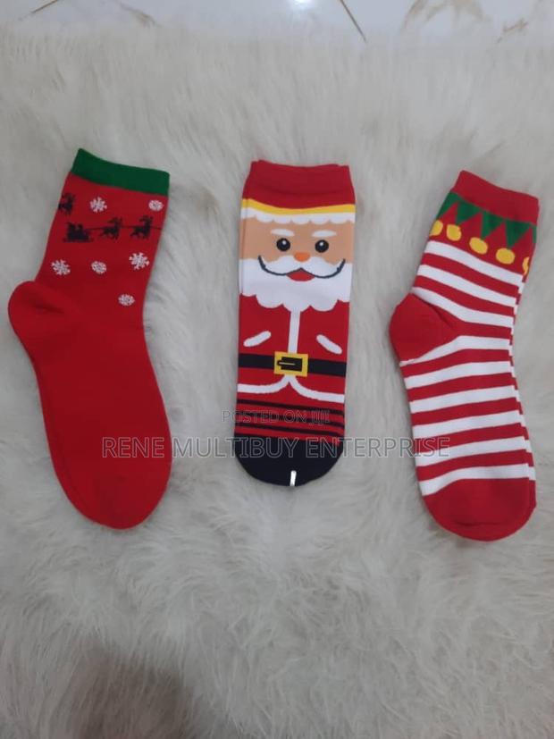 Adults Cotton Christmas Socks