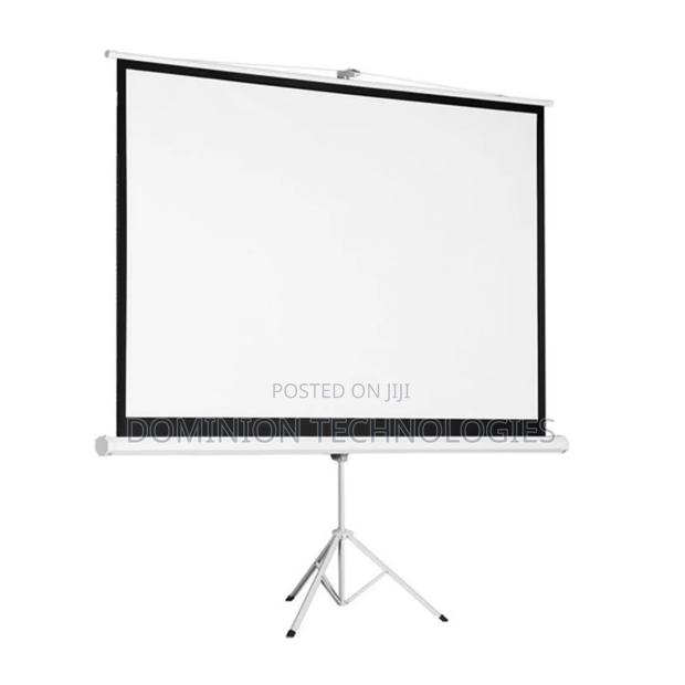 200cm / 79" / 6.6 Feet Top Edge Tripod Projector Screen · Photo 2