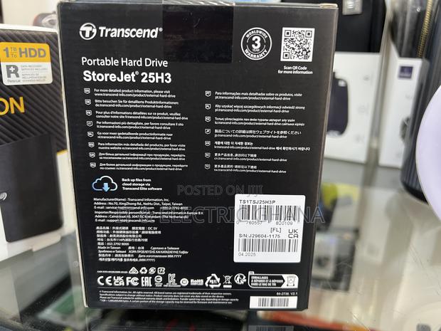 Transcend 1tb External Hard Drive photo 2