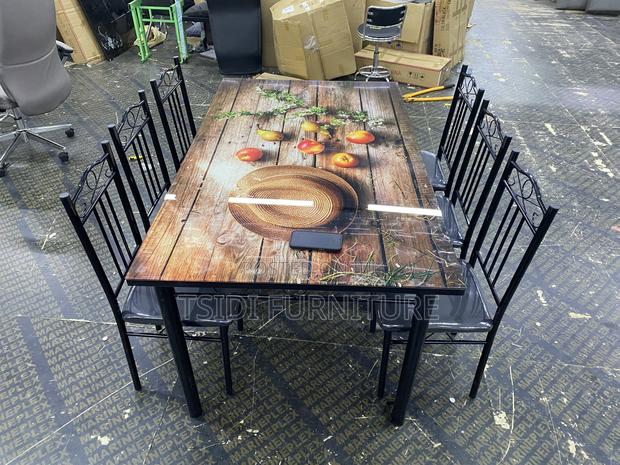 Glass Dining Table With 6 Chairs · Photo 4