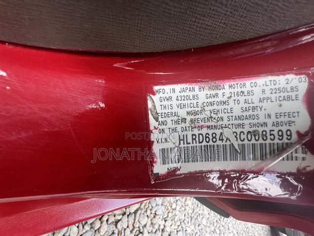 Honda CR-V 2005 Red photo 4