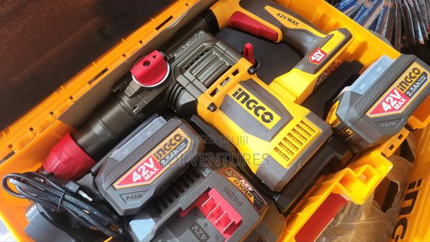 Ingco 42 Volts Powerful Cordless Rotary Hammer photo 2