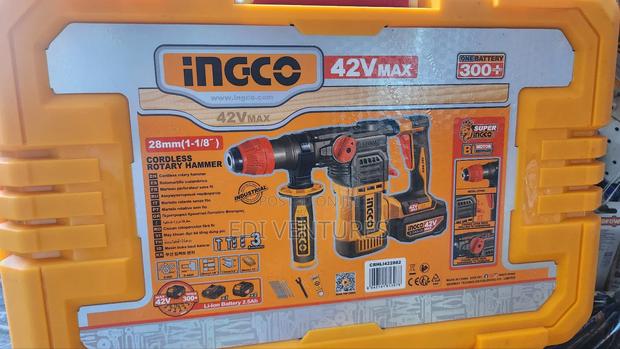 Ingco 42 Volts Powerful Cordless Rotary Hammer photo 3