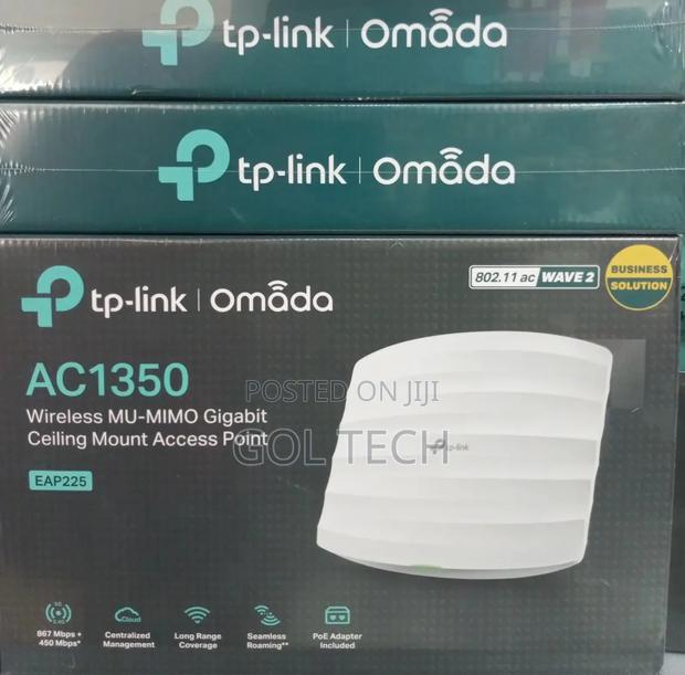 Tp -Link Omada Ac1350 Router Eap225 Wireless Mu-Mimo Gigabit Ap Indoor photo 2