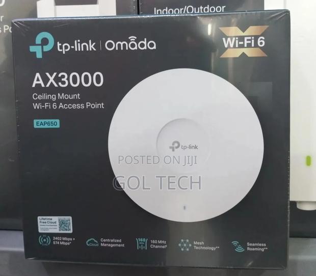 Tp Link Omada Ax3000 Ceiling Access Point Eap650 Wifi 6
