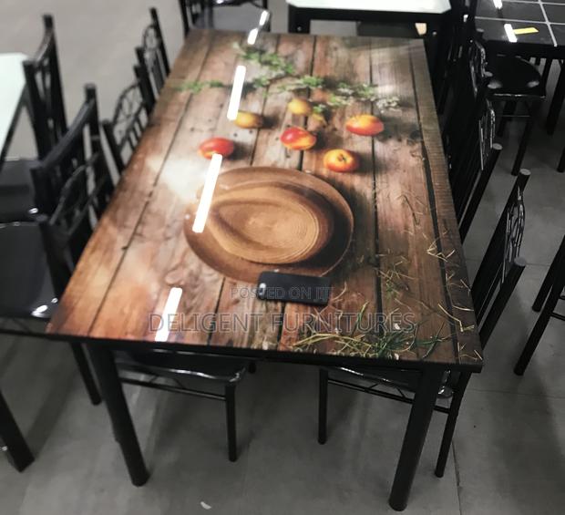 Glass Top Dining Set photo 4