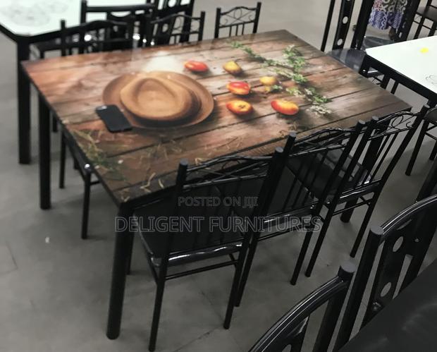 Glass Top Dining Set photo 3