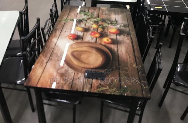 Glass Top Dining Set photo 2
