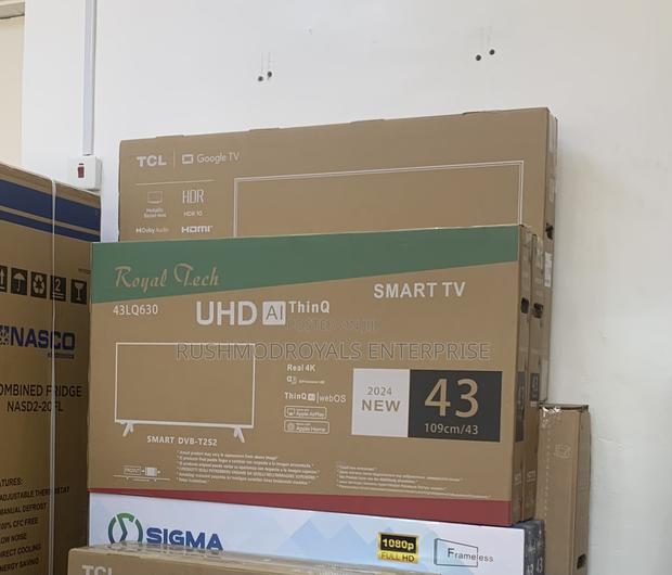 Royal 43" Smart Tv: Experience Full Hd Content, Streamed and Savored