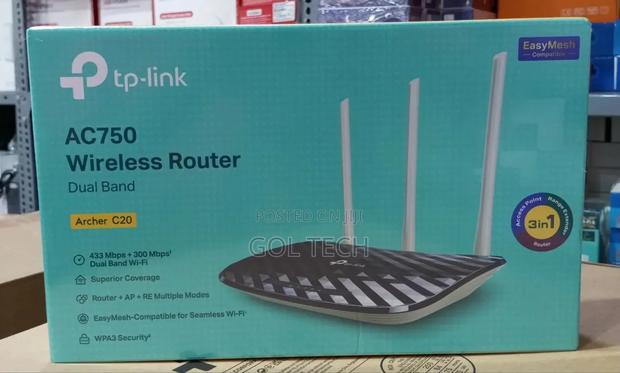 Tp-Link Ac750 Wireless Router Archer C20 Dual Band Router · Photo 3