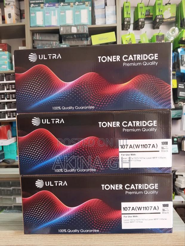 Ultra Premium Toner Cartridge 107a (W1107a) for Laserjet M107a · Photo 3