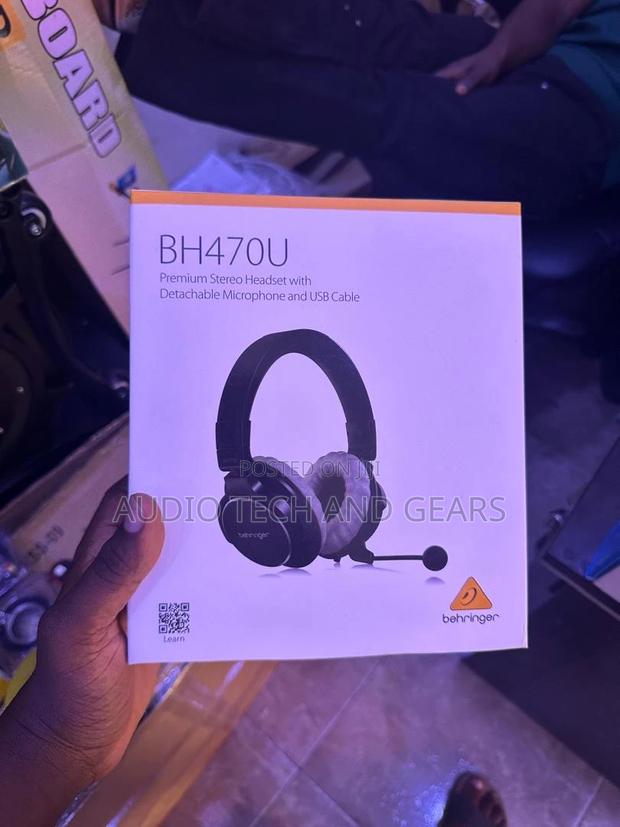 Behringer Bh470u Stereo Headset With Detachable Microphone · Photo 2