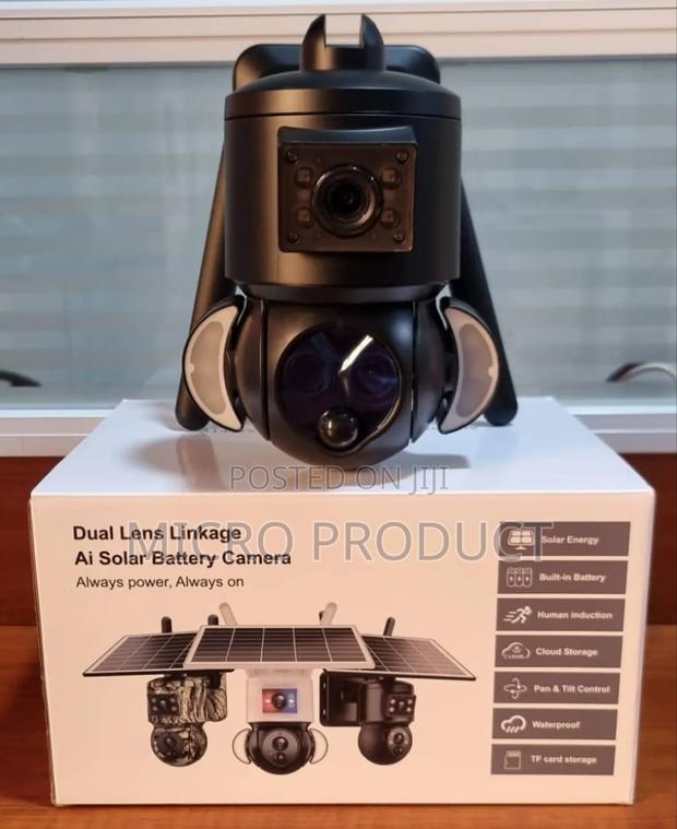 Solar Powered 6mp Dual Lens Camera photo 2